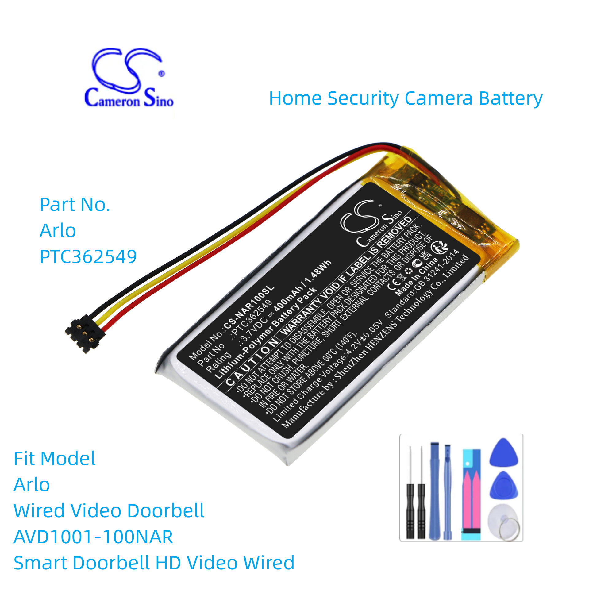 Home Security Arlo - Home Security Camera Battery For Arlo