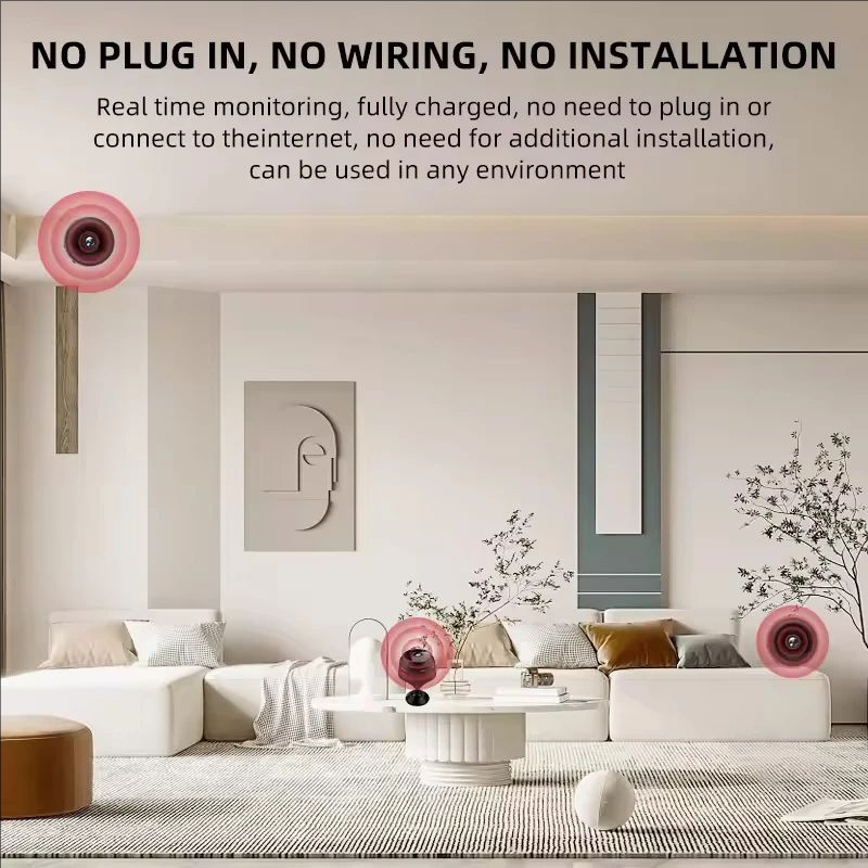 Home Security Monitoring System - A9 1080P HD Wifi Mini Camera