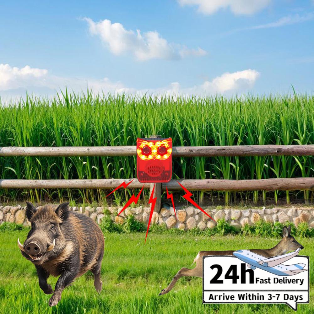 Barking Dog Alarm - Solar Outdoor Motion Sensor Alarm Dog