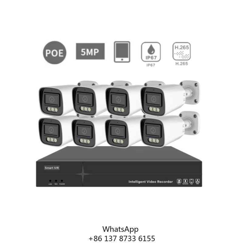 Home Security With Cameras - 5MP 4CH 8CH Home Cctv Security