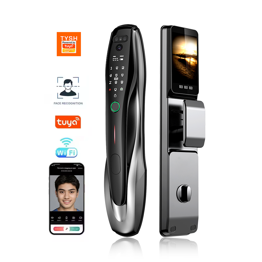 Door Lock Smart Keypad - TYSH Tuya Security Fingerprint NFC Card