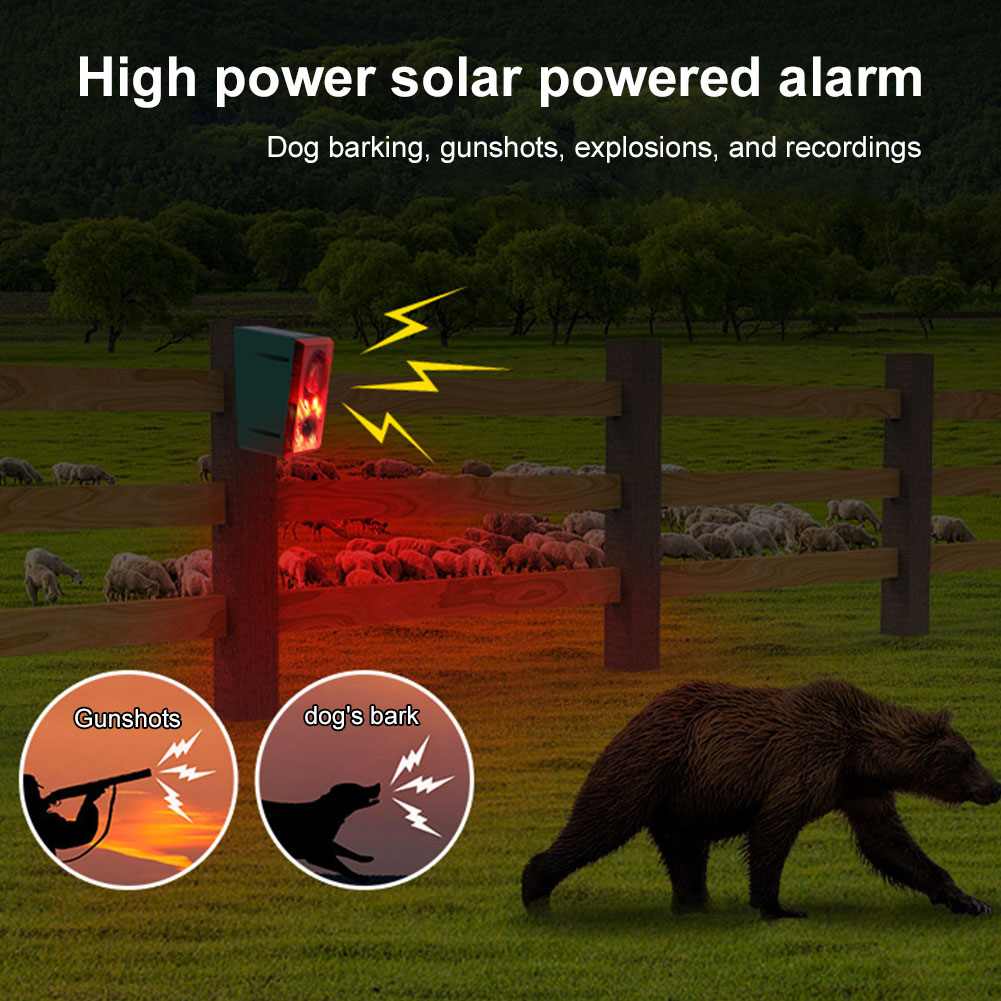 Outdoor Solar Motion Sensor Al – обзор и цена Barking Dog Alarm