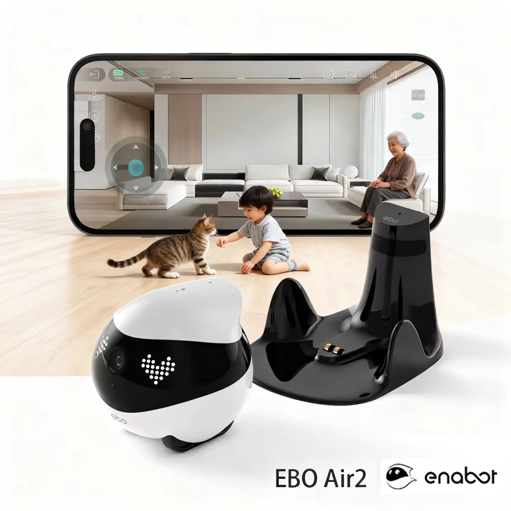 Enabot EBO AIR 2 Companion Rob – обзор и цена Home Security Robot Dog