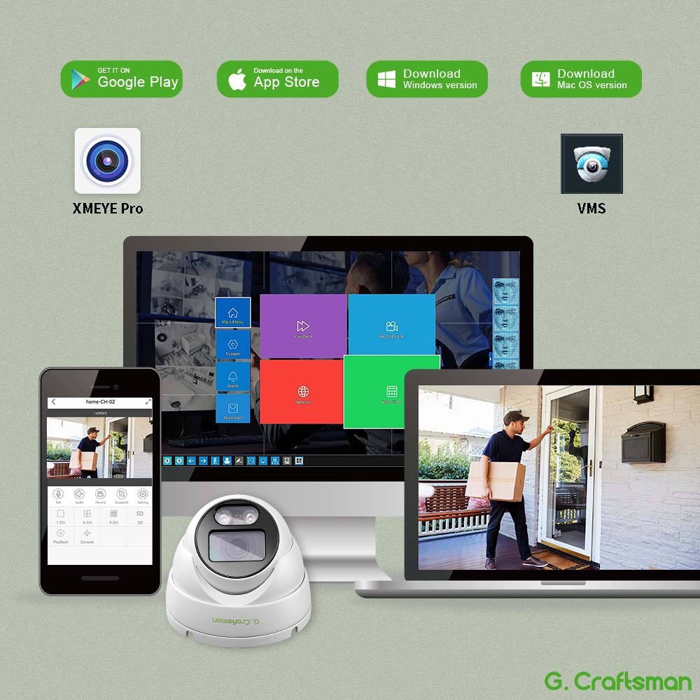 CN XMeye X 6MP, 2.8mm, 20FPS,  – обзор и цена Home Security With Cameras