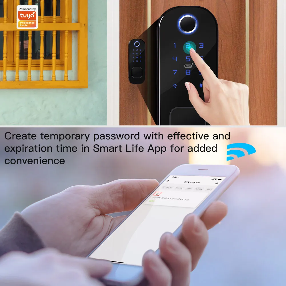 MOES WiFi Tuya Smart Lock Door – обзор и цена Door Lock Smart Keypad