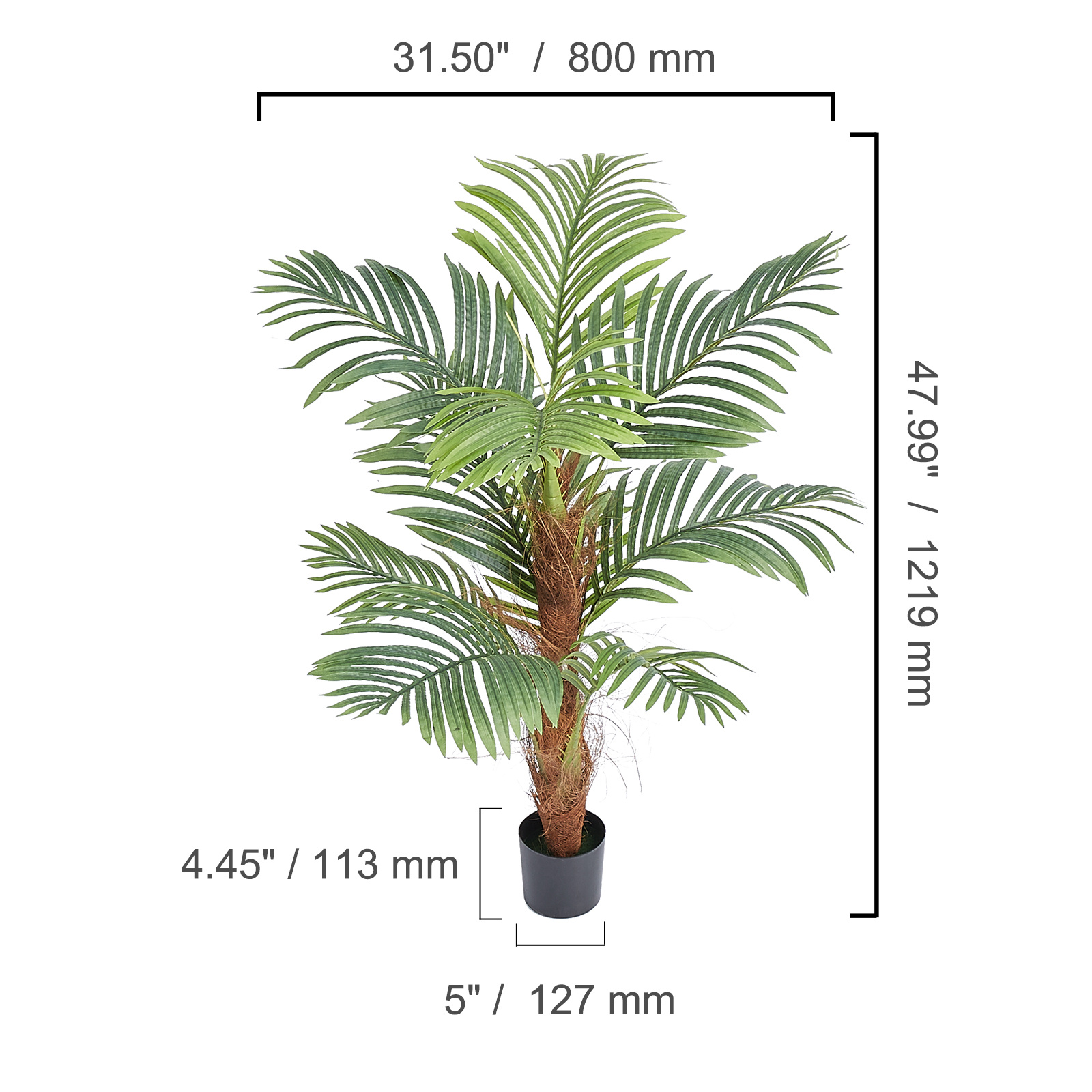 VEVOR Artificial Palm Tree, 4  – обзор и цена Home Security Tips