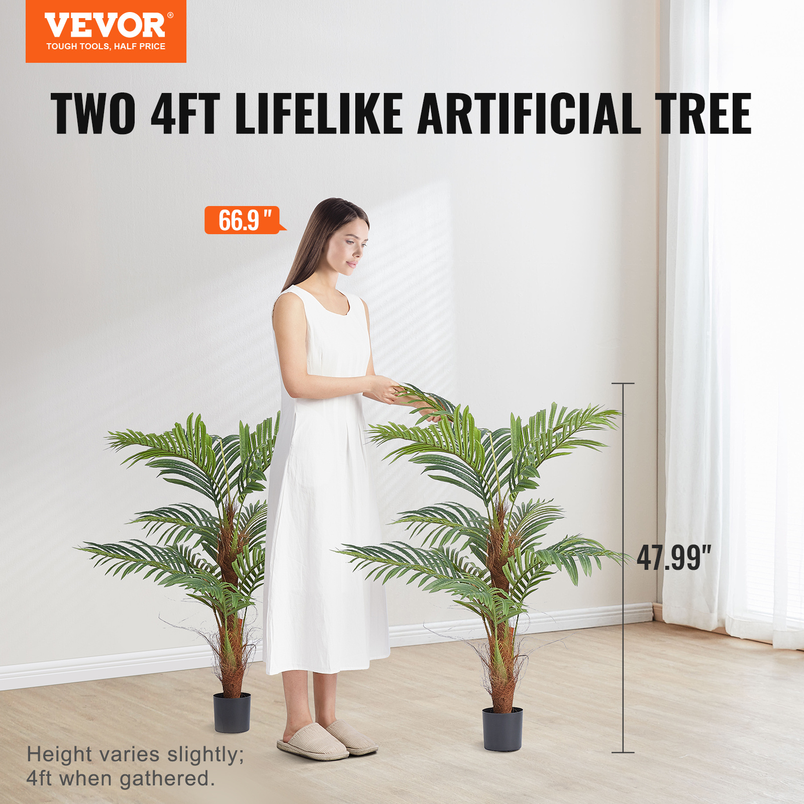 VEVOR Artificial Palm Tree, 4  – обзор и цена Home Security Tips
