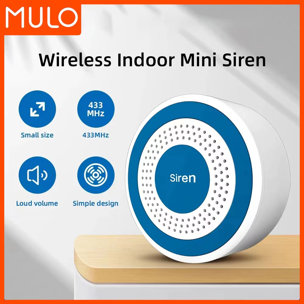 MULO Mini Alarm Siren Wireless – обзор и цена Home Security Lights