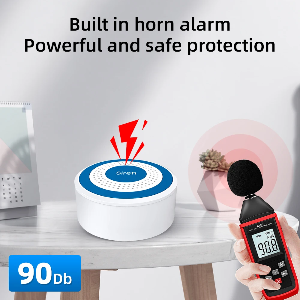 MULO Mini Alarm Siren Wireless – обзор и цена Home Security Lights
