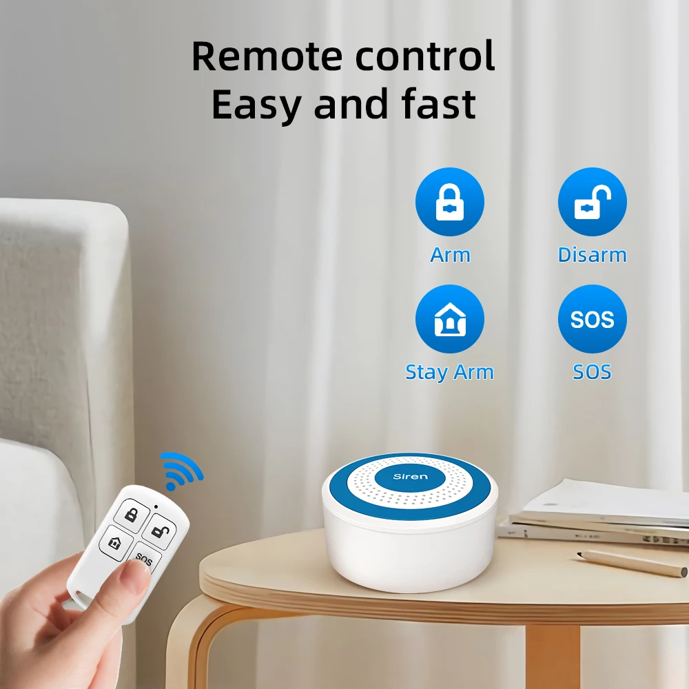 MULO Mini Alarm Siren Wireless – обзор и цена Home Security Lights