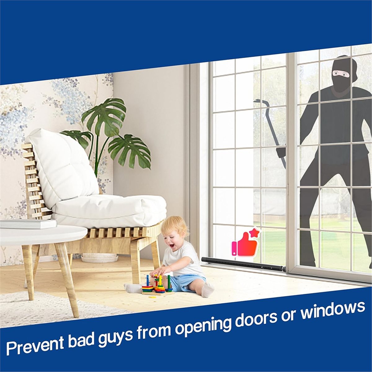 A20I Sliding Door Security Bar – обзор и цена Home Security Tips