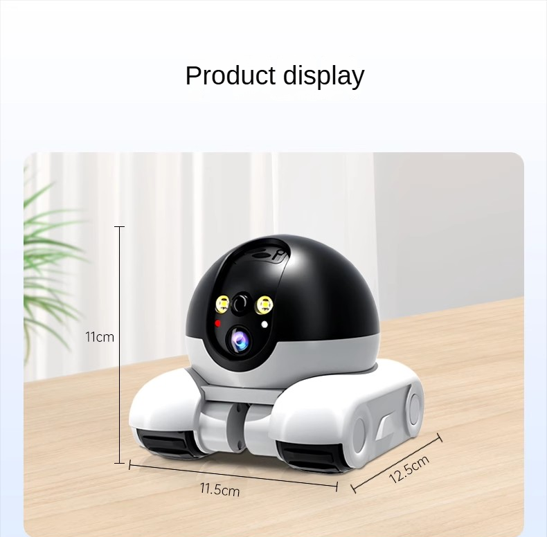 Smart Dual Lens IP Dome Robot  – обзор и цена Home Security Robot Dog