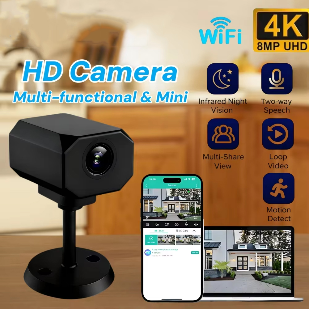 4K HD WiFi Security Camera for – обзор и цена Home Security With Cameras