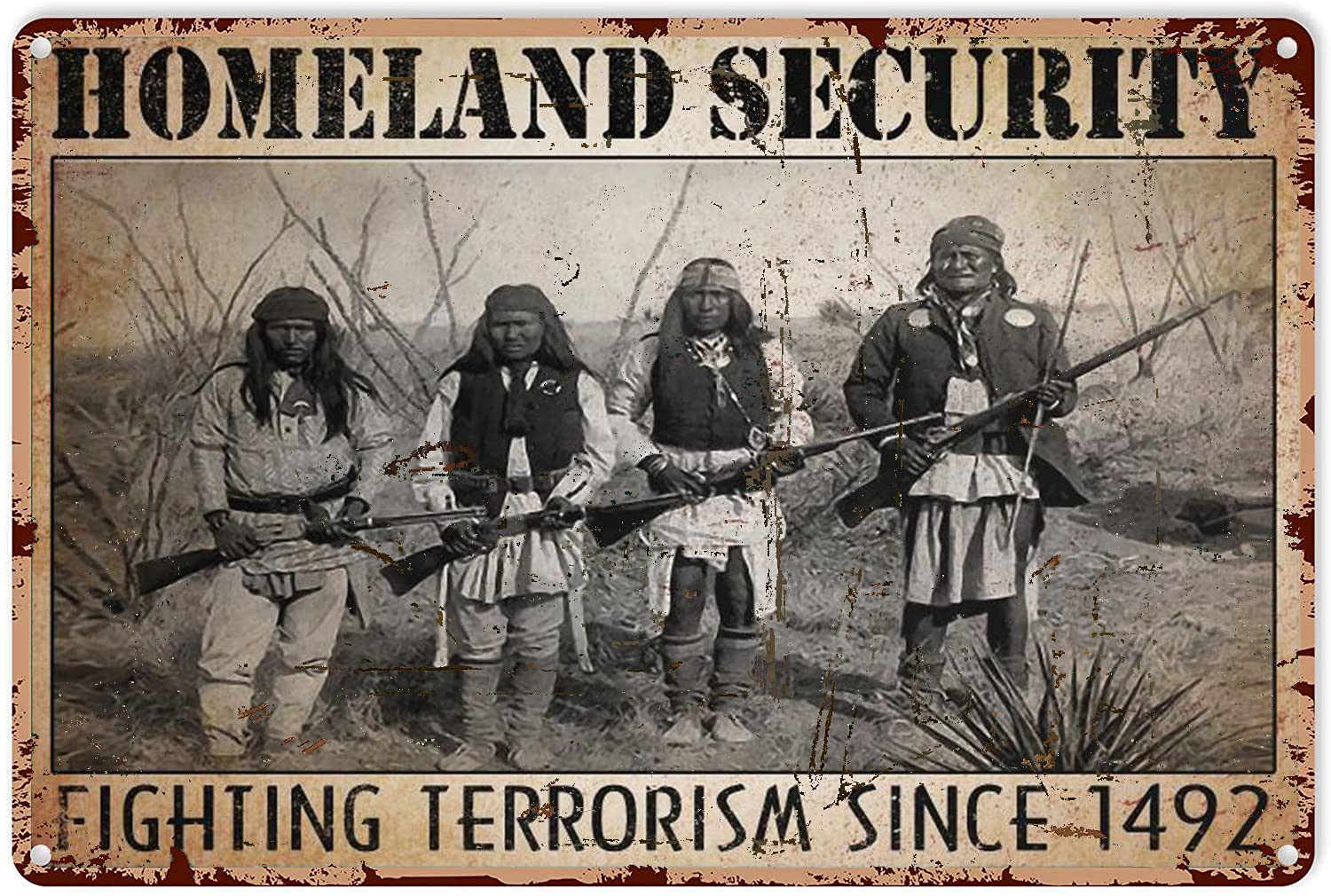 Vintage Indian Poster Homeland – обзор и цена Home Security India