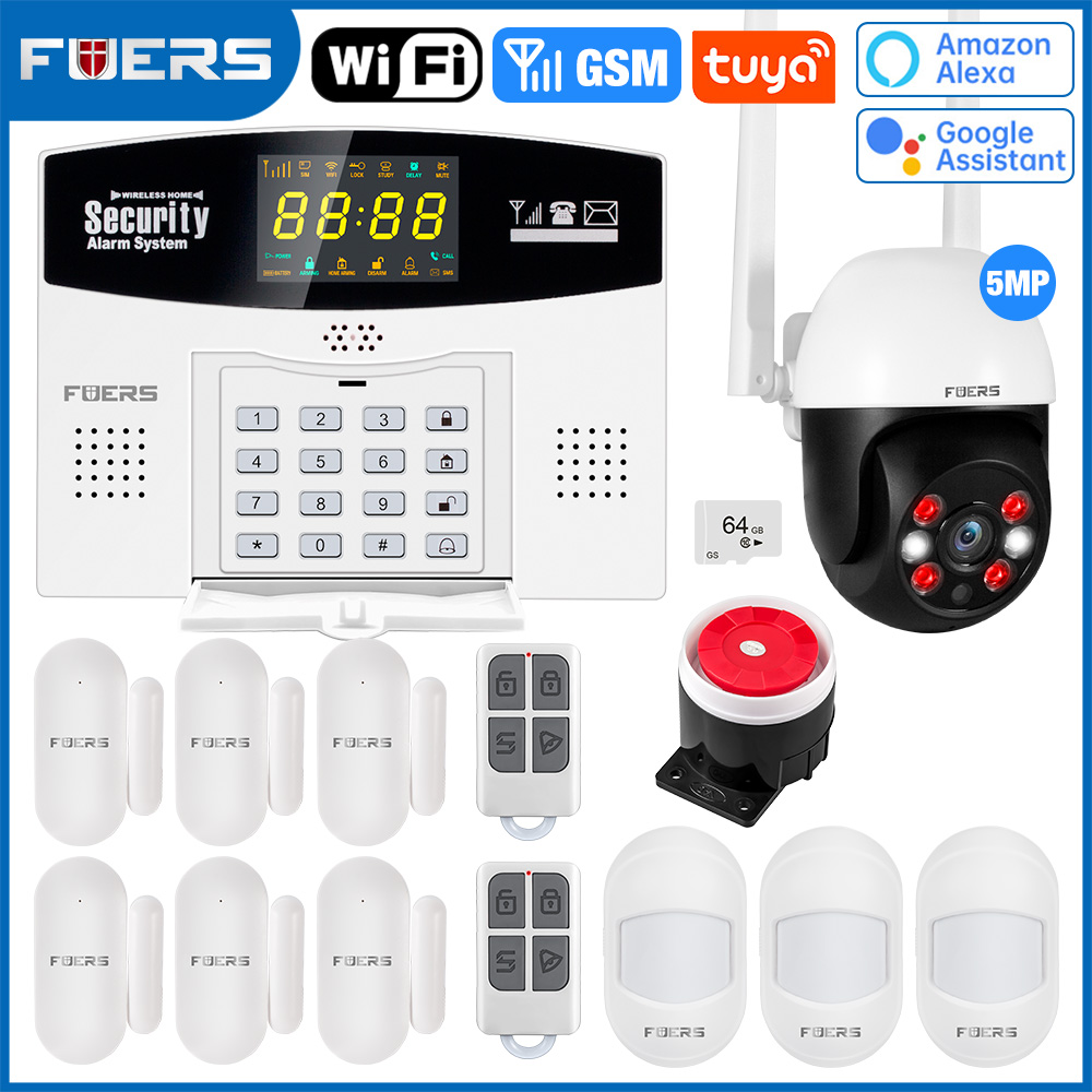 Fuers Tuya Smart Alarm System  – обзор и цена Home Security Phone Number