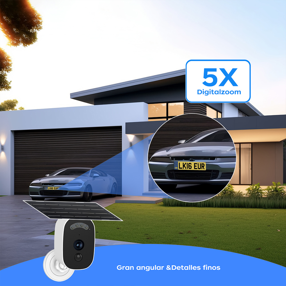 Jooan 3K HD Solar Security Cam – обзор и цена Home Security Video Cameras