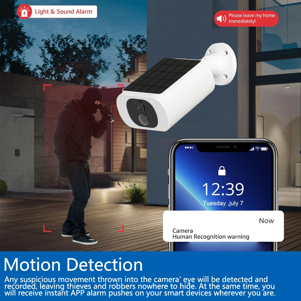 5MP Tuya Smartlife Outdoor Sol – обзор и цена Camera Solar Wireless