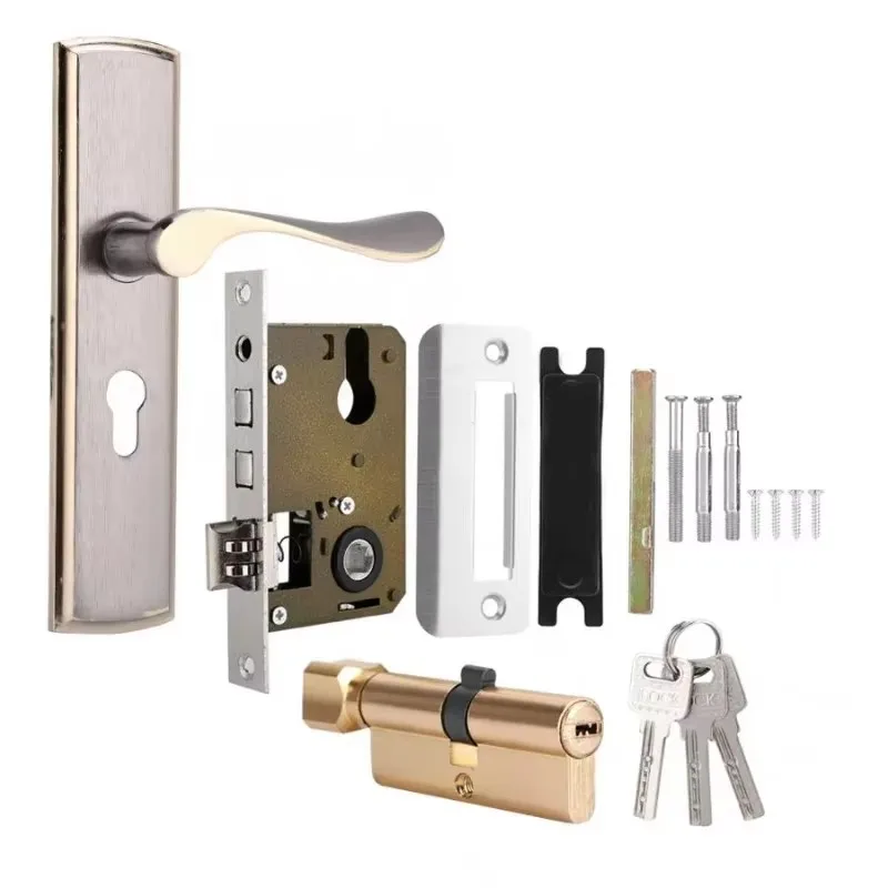 Gold Door Handle Lock Silent H – обзор и цена Home Security Kitchener