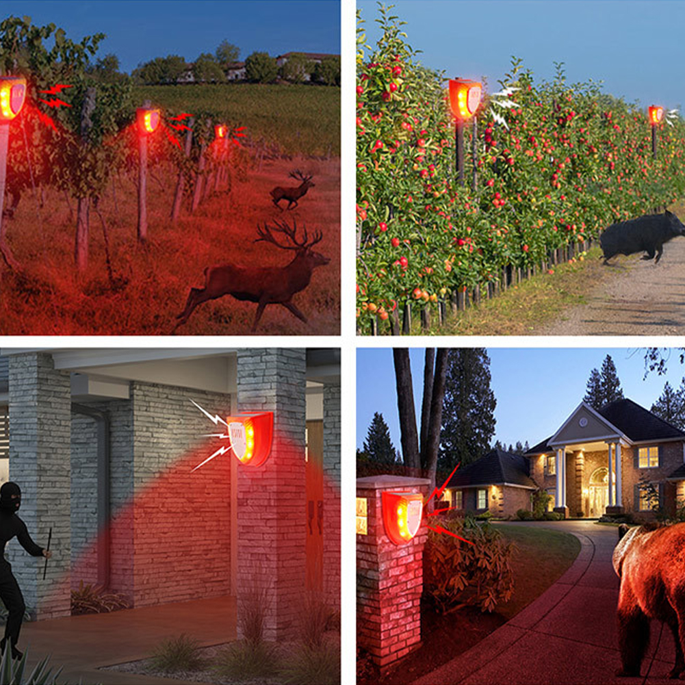 Solar Security Alarm Lights Wa – обзор и цена Barking Dog Alarm