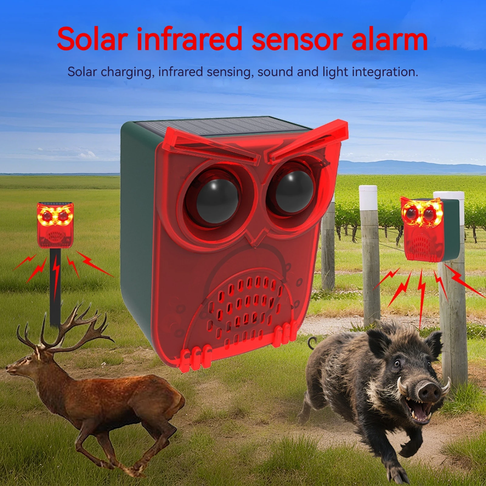 Outdoor Waterproof Solar Outdo – обзор и цена Barking Dog Alarm