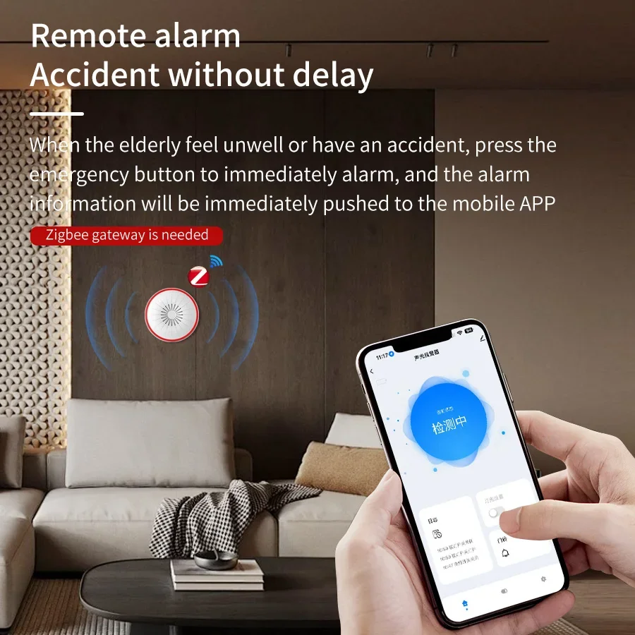 Tuya ZigBee Smart Siren 85DB W – обзор и цена Home Security Lights