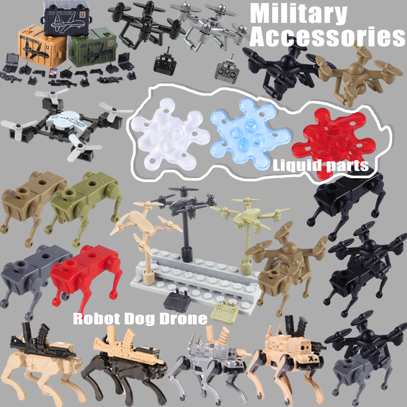 WW2 Military Accessories UAV R – обзор и цена Home Security Robot Dog