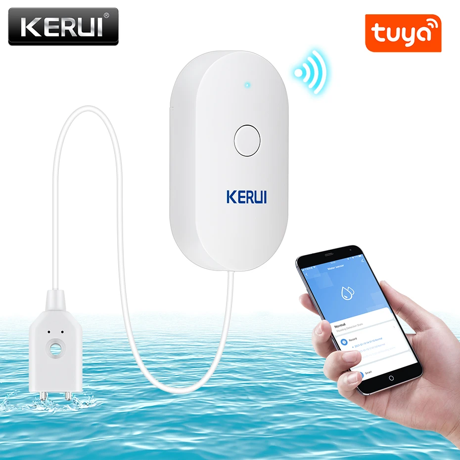 KERUI WiFi Water Sensor Smart  – обзор и цена Home Security Kitchener