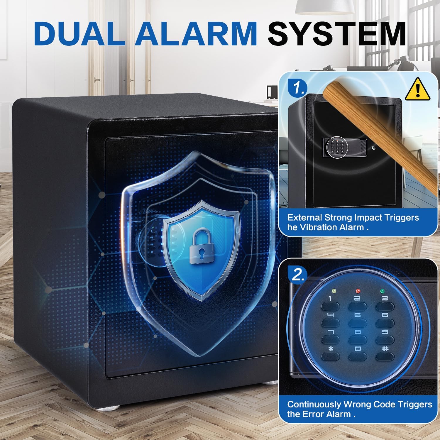Safe Box, 1.9 Cubic Feet Secur – обзор и цена Home Security Lights