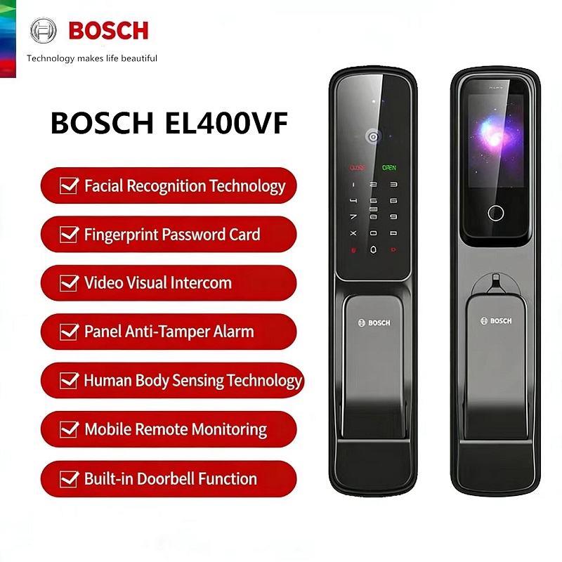 Bosch Smart Lock EL400VF 3D Fa – обзор и цена Door Lock Smart Keypad