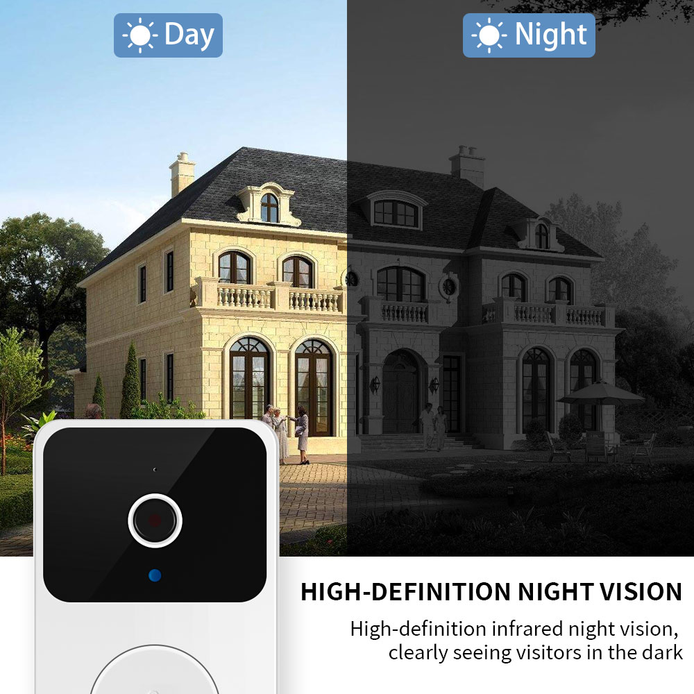 H5 Wireless Smart Video Doorbe – обзор и цена Home Security Video Cameras
