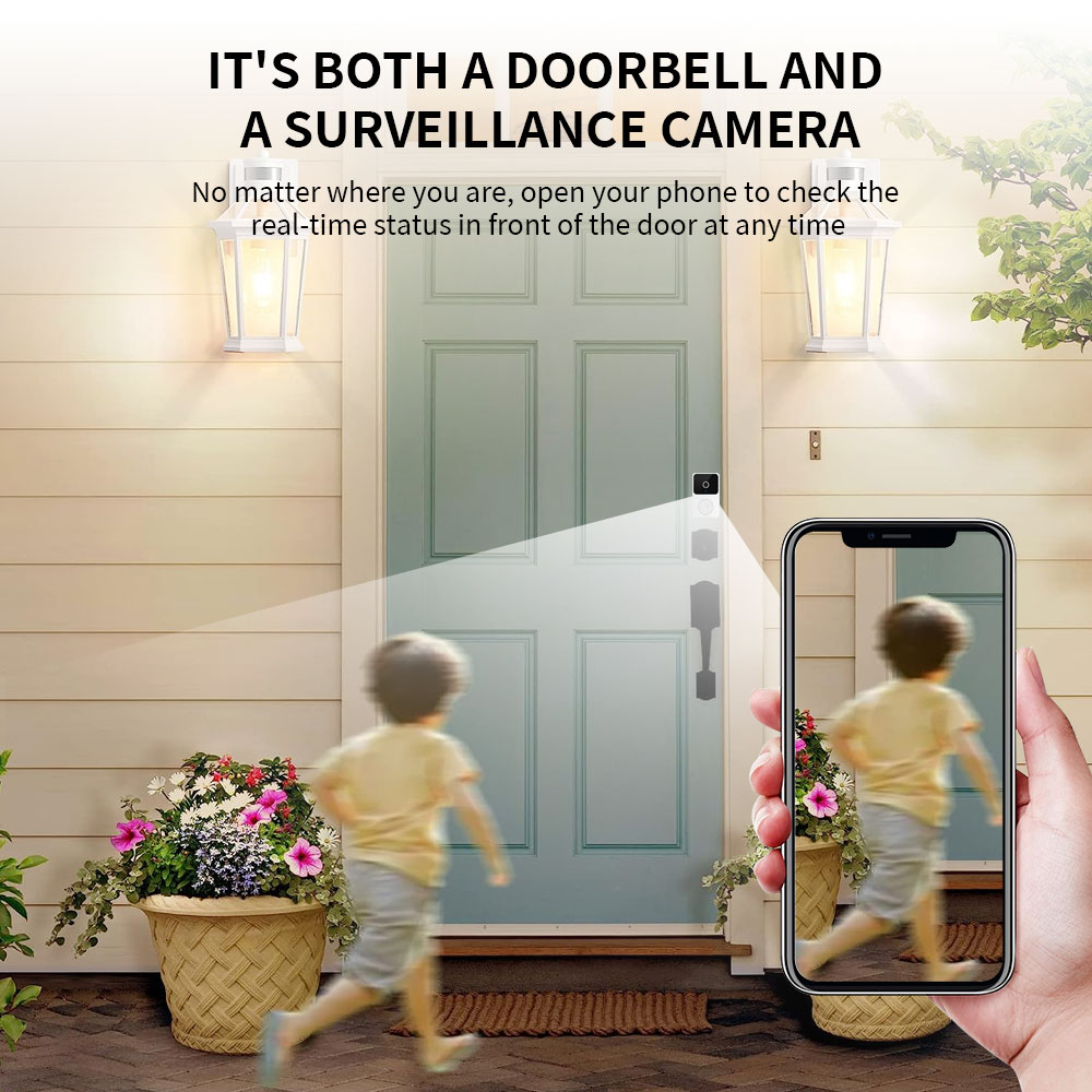 H5 Wireless Smart Video Doorbe – обзор и цена Home Security Video Cameras