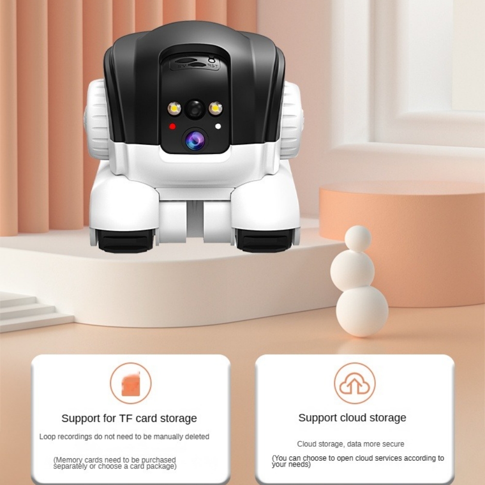 4MP V360Pro APP Dual Lens Cat/ – обзор и цена Home Security Robot Dog
