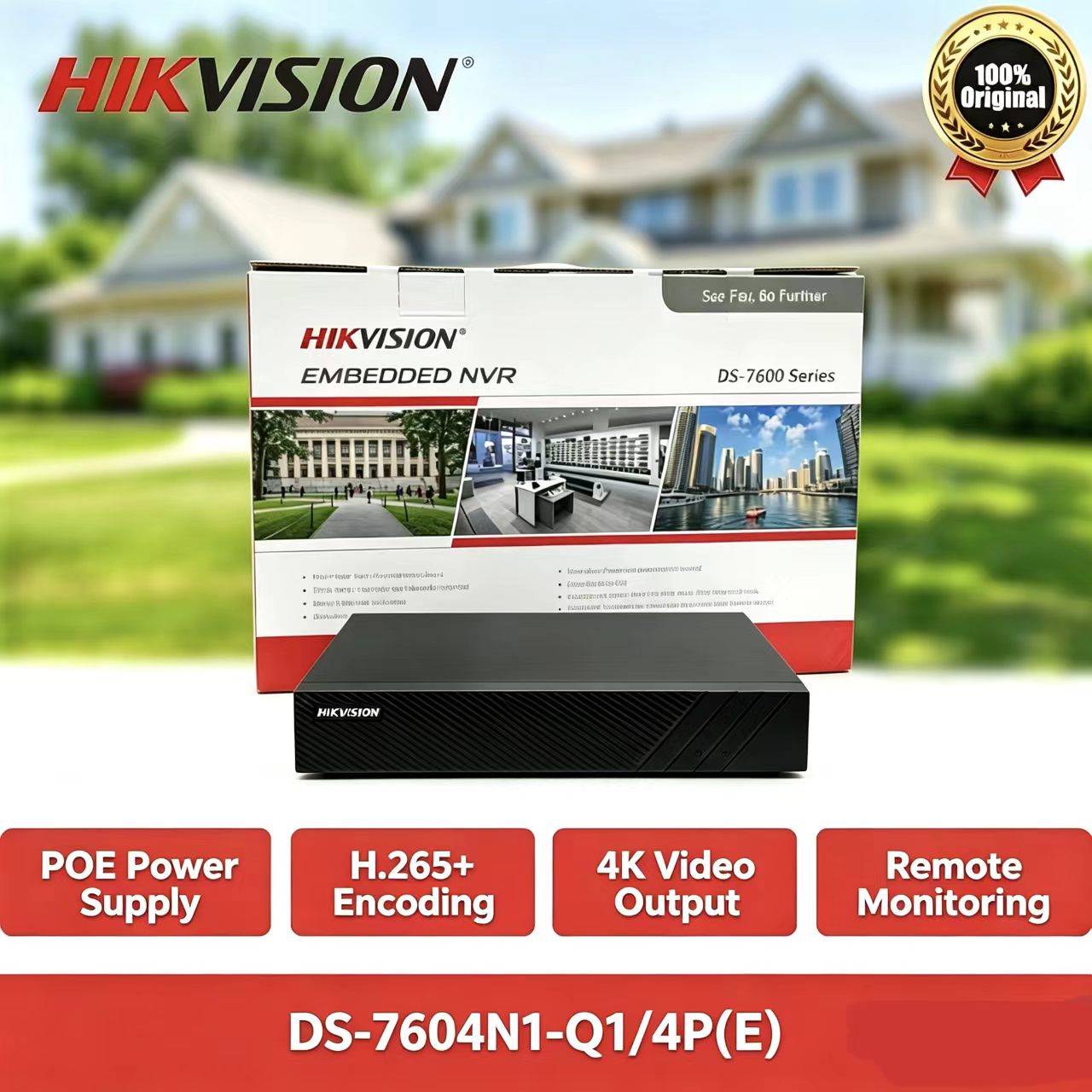 Hikvision DS-7604NI-Q1/4P(E) 4 – обзор и цена Home Security For Windows