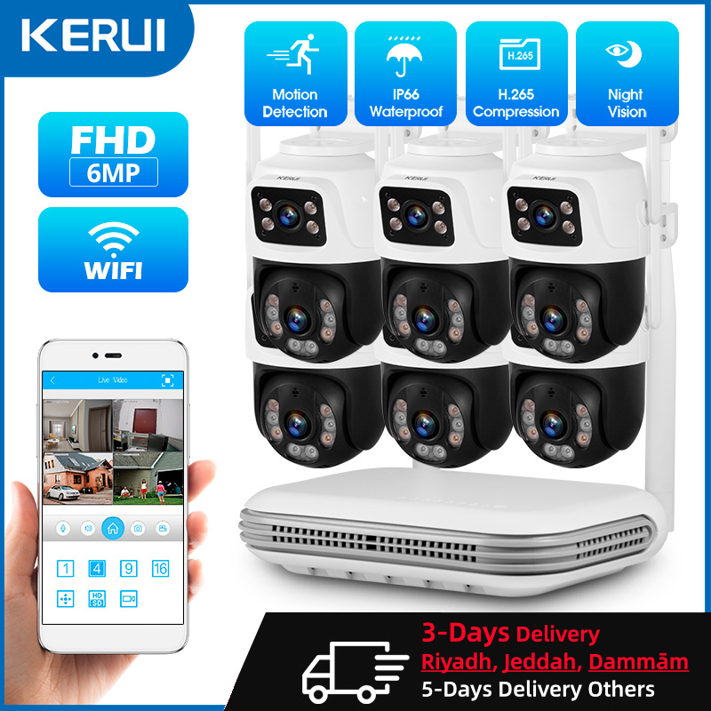 KERUI Waterproof 6MP HD Wirele – обзор и цена Home Security Video Cameras