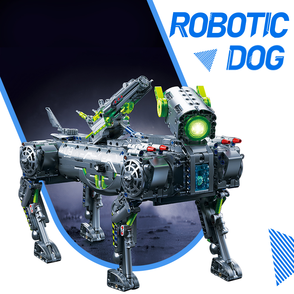 KAVOWORLD 1609pcs Remote Contr – обзор и цена Home Security Robot Dog