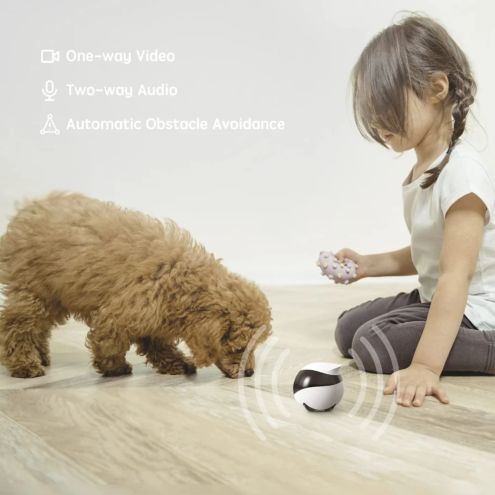 SE Camera Robot for Dog Cat Ba – обзор и цена Home Security Robot Dog