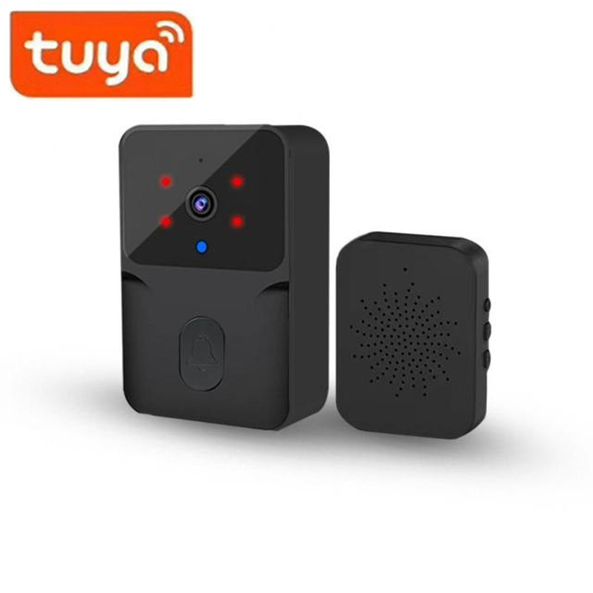 Wireless Doorbell WiFi Tuya Ou – обзор и цена Home Security Video Cameras