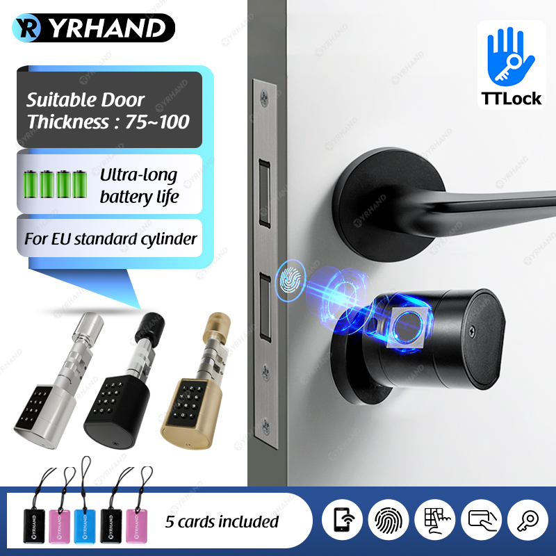 Smart Euro Cylindrical Door Lo – обзор и цена Door Lock Smart Keypad