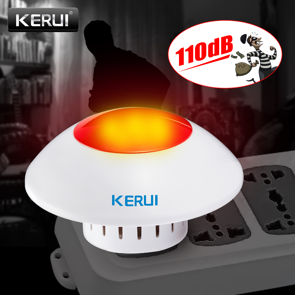KERUI J009 Loud Indoor Siren W – обзор и цена Home Security Lights
