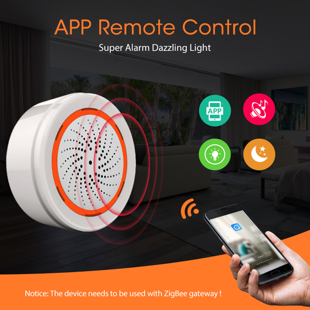 Tuya Zigbee Sound Light Sensor – обзор и цена Home Security Lights