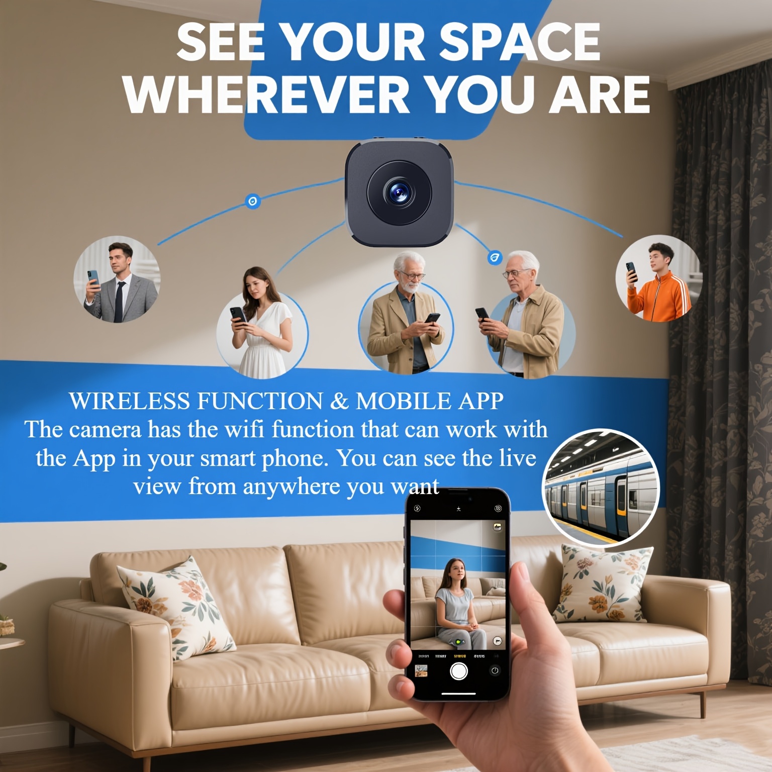 1080P HD Mini WiFi Camera Indo – обзор и цена Home Security With Cameras