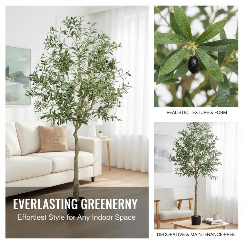 Synthetic Olive Shrub 72 Inch  – обзор и цена Home Security Tips