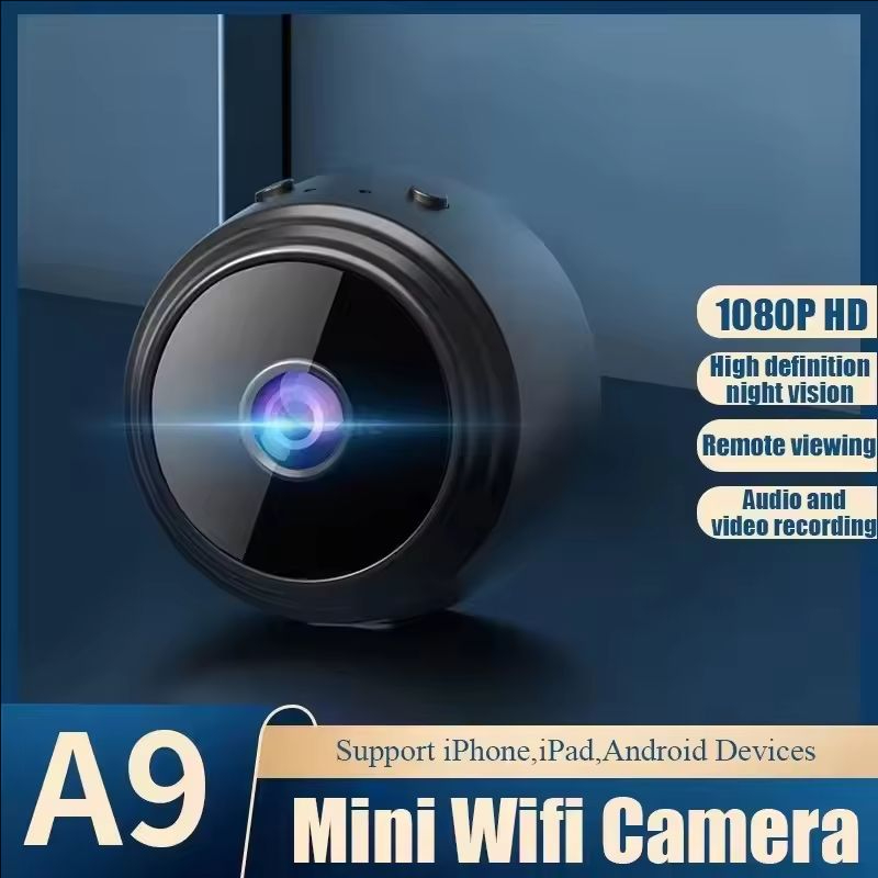 A9 1080P HD Wifi Mini Camera S – обзор и цена Home Security Monitoring System