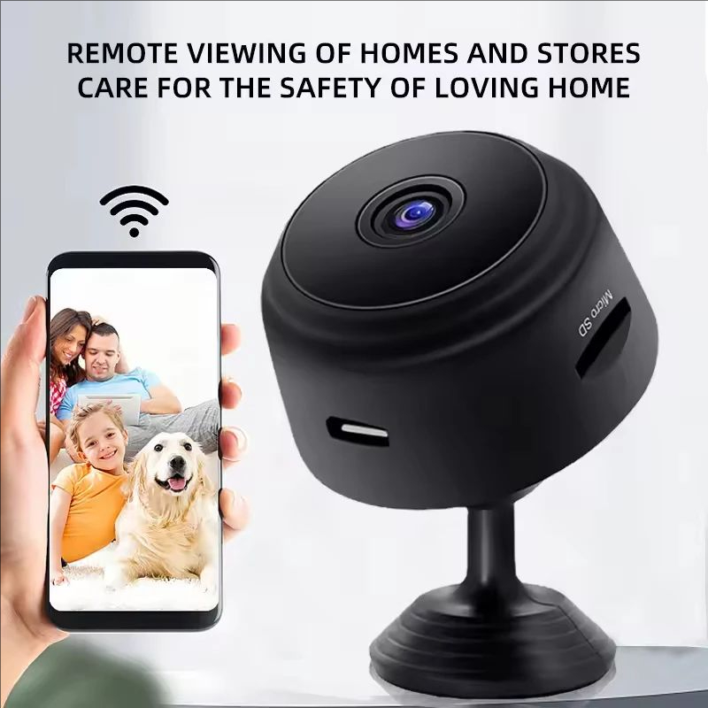 A9 1080P HD Wifi Mini Camera S – обзор и цена Home Security Monitoring System