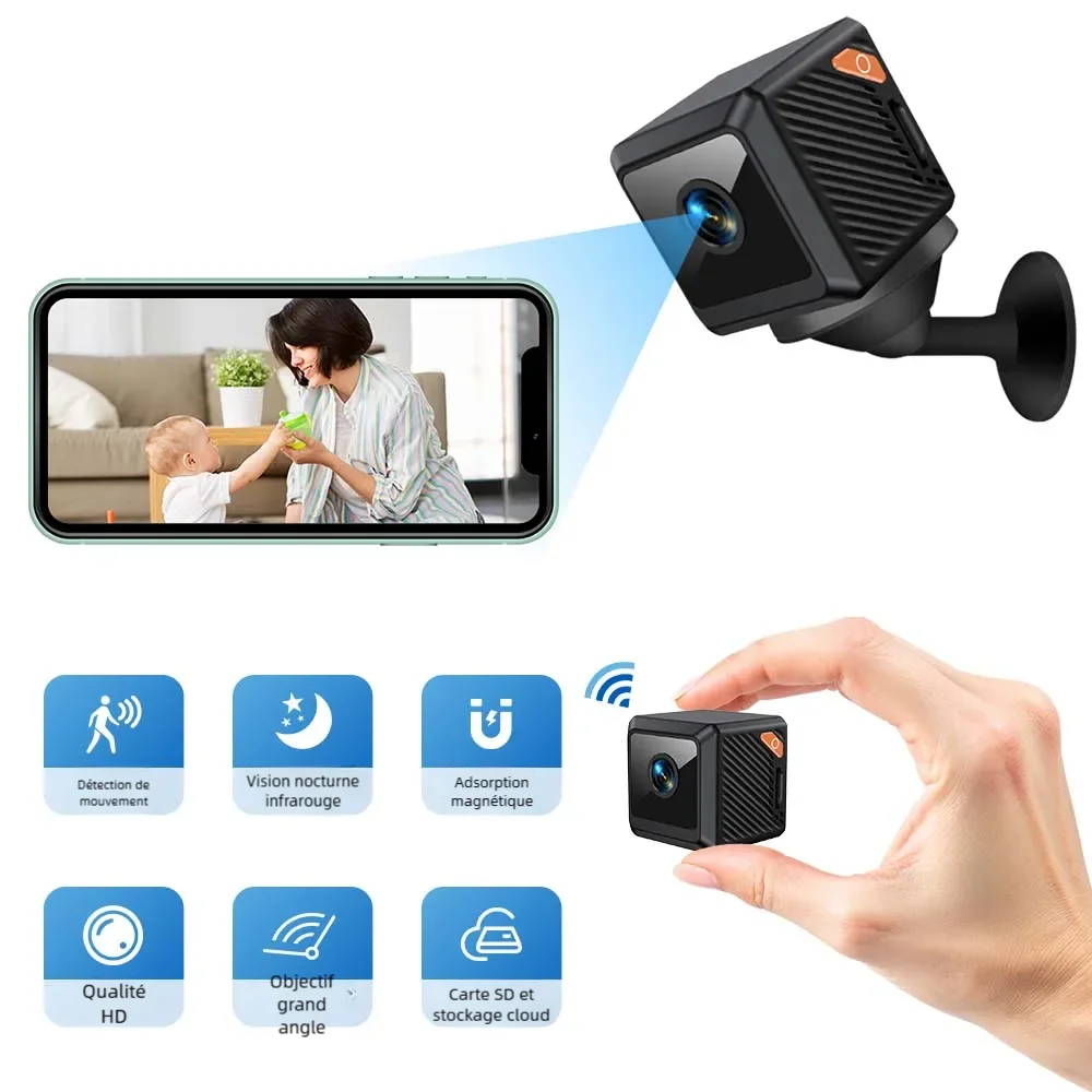 W02 1080P mini security protec – обзор и цена Home Security Video Cameras