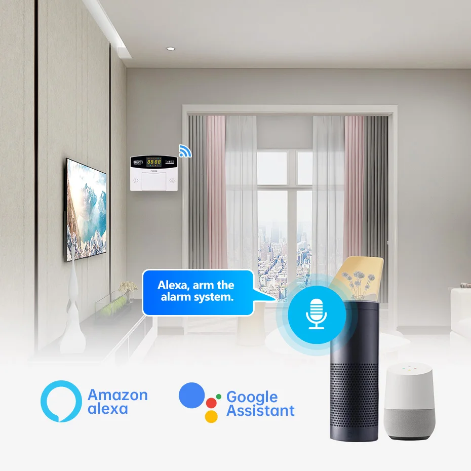 Fuers Tuya Smart Alarm System  – обзор и цена Home Security Phone Number