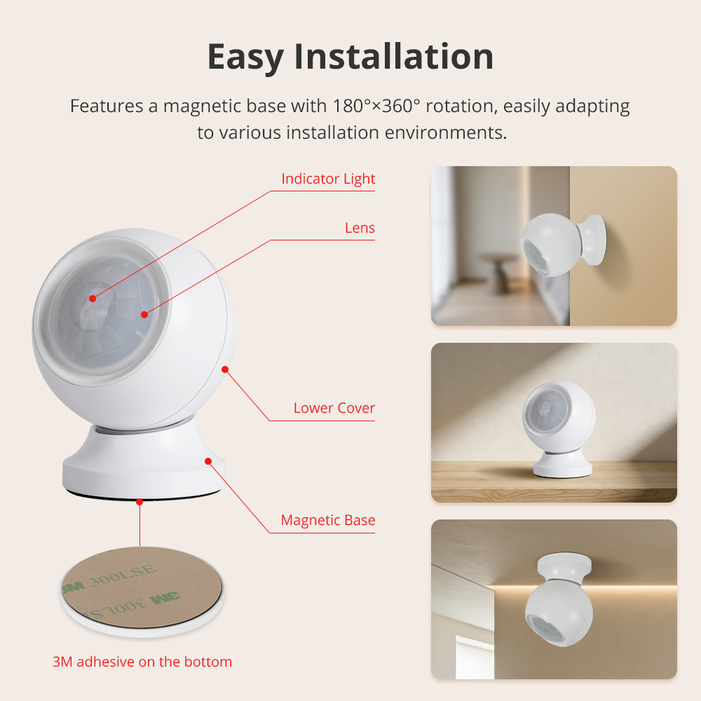 Zigbee Radar Monitor Human Pre – обзор и цена Home Security Monitoring System