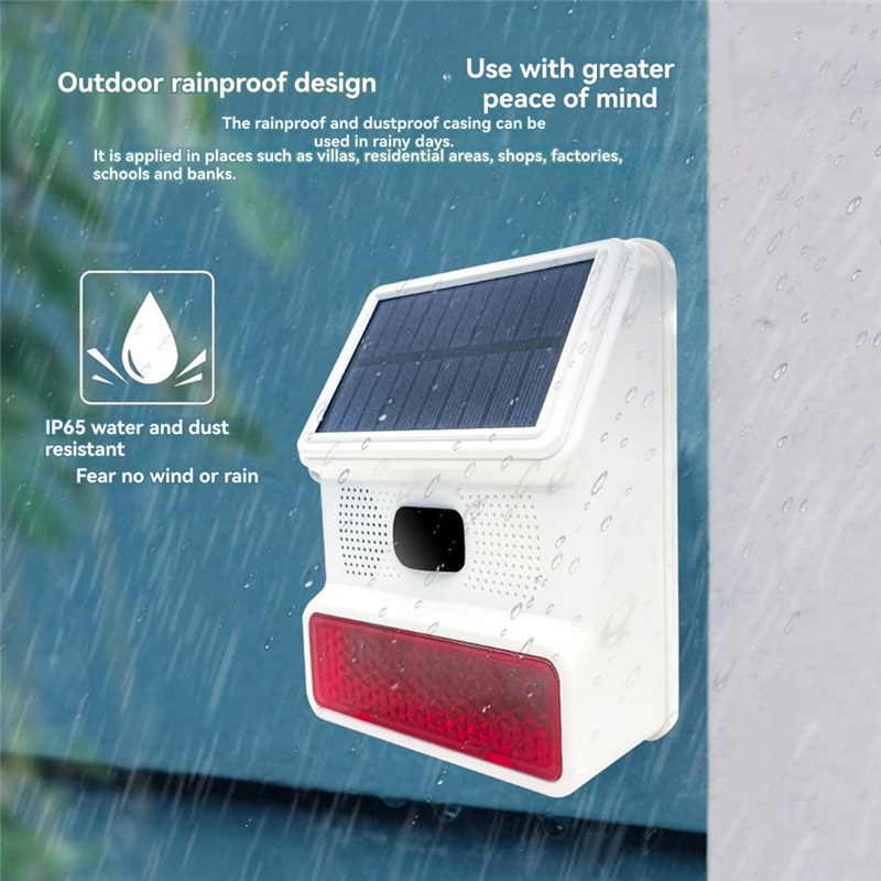 N93R Solar Power Wireless Sire – обзор и цена Home Security Lights