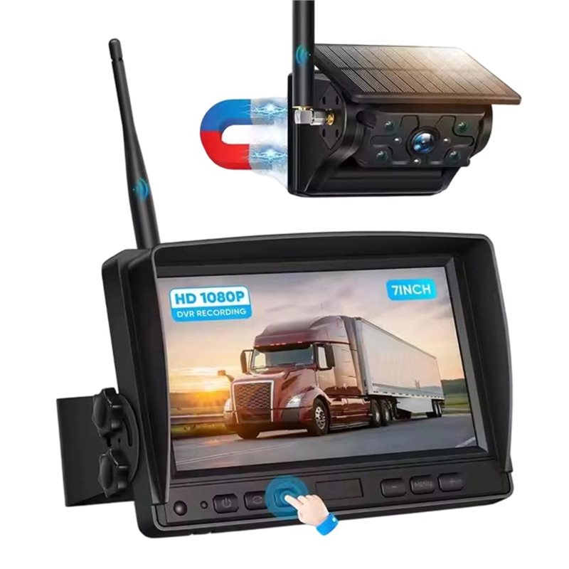 ABSY Solar Power Car Monitor S – обзор и цена Camera Solar Wireless