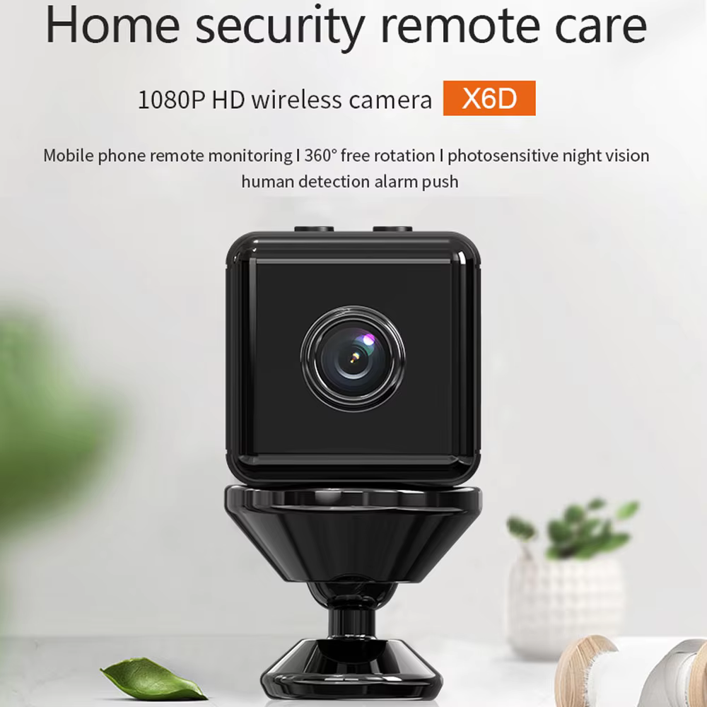 X6D Small Square HD Camera 2.4 – обзор и цена Home Security Monitoring System
